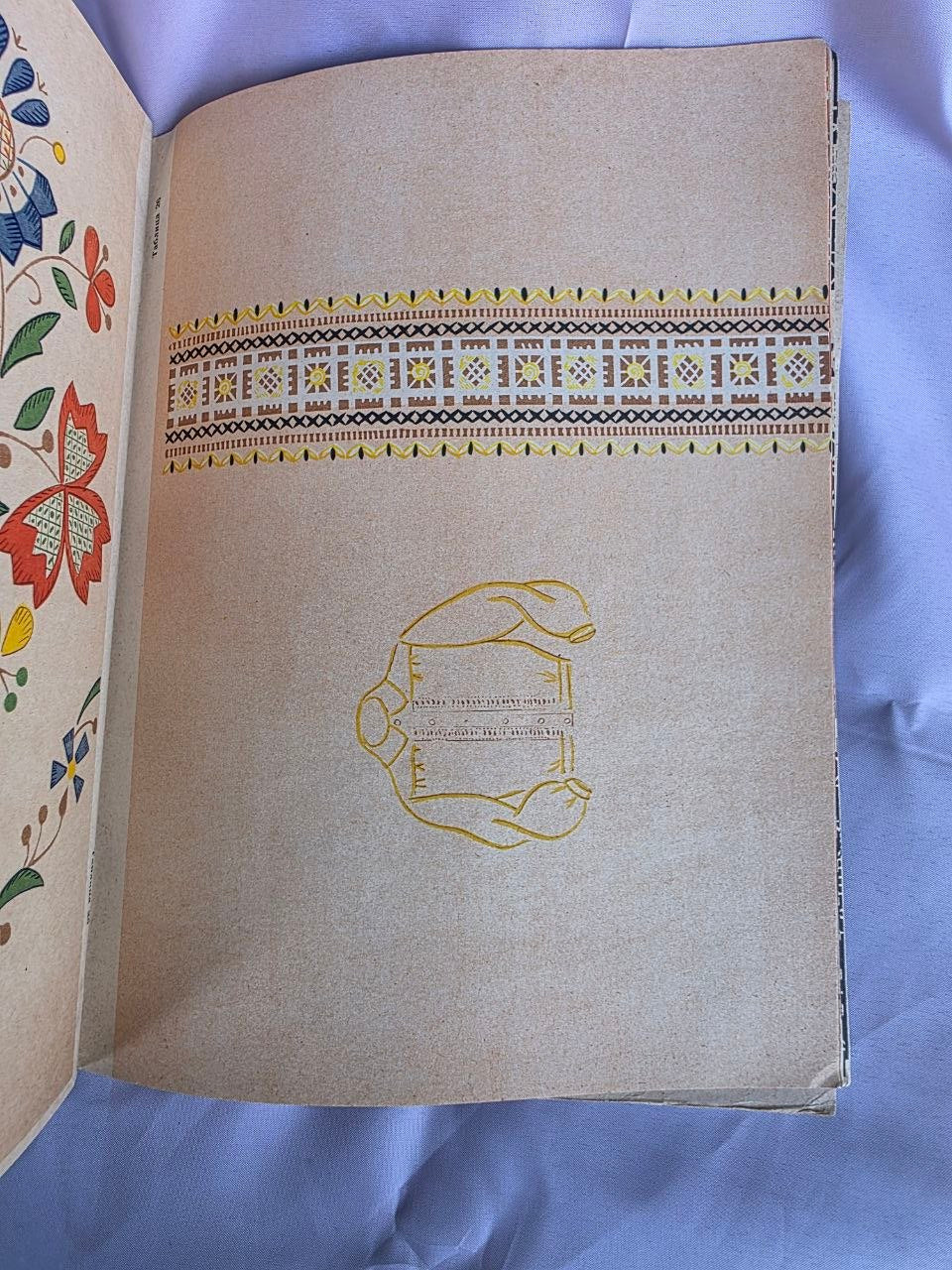 Rare 1963 Soviet Embroidery Pattern Album – Traditional Folk Needlework
