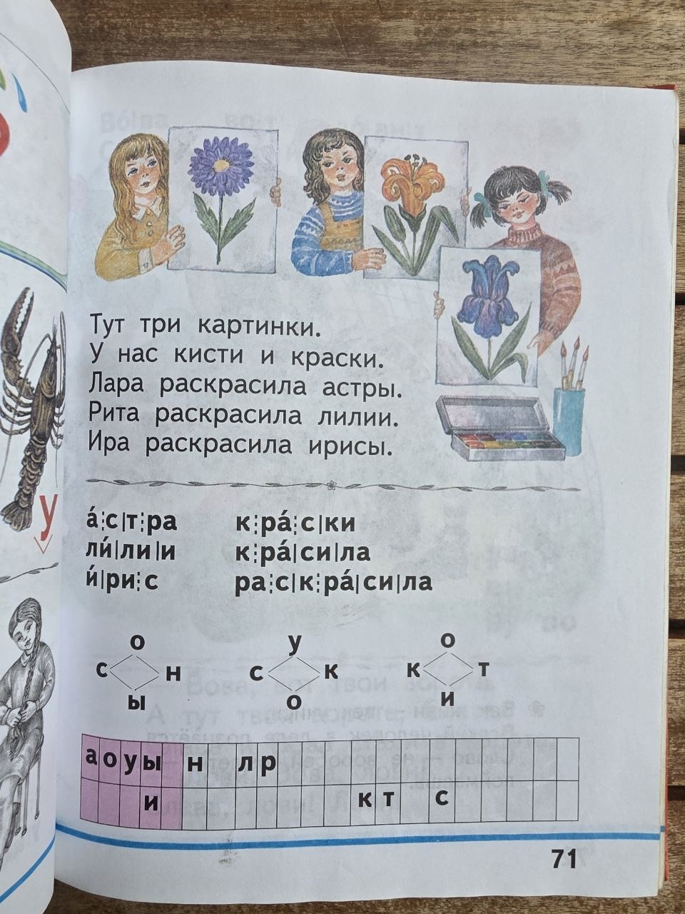 2004 Russian Alphabet Book Russkaya Azbuka, Vintage Hardcover Elementary School Textbook, Illustrated Cyrillic Primer Learn Russian Goretsky