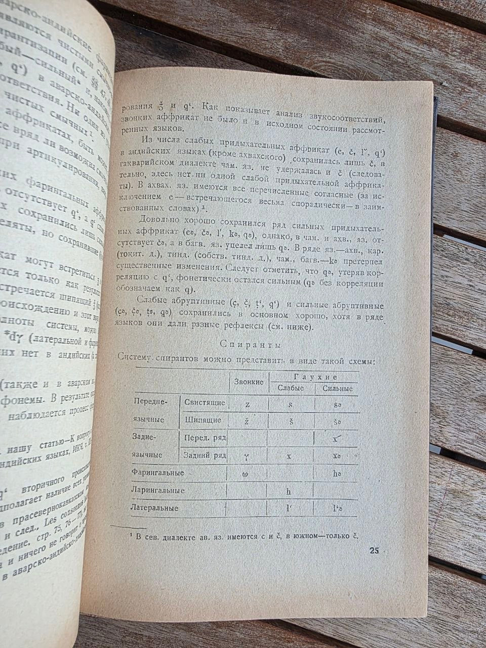Rare 1964 Soviet Linguistics Book: Consonantism of Andi Languages – T.E. Gudava (Ed. Chikobava) | Tsar to Soviet Books
