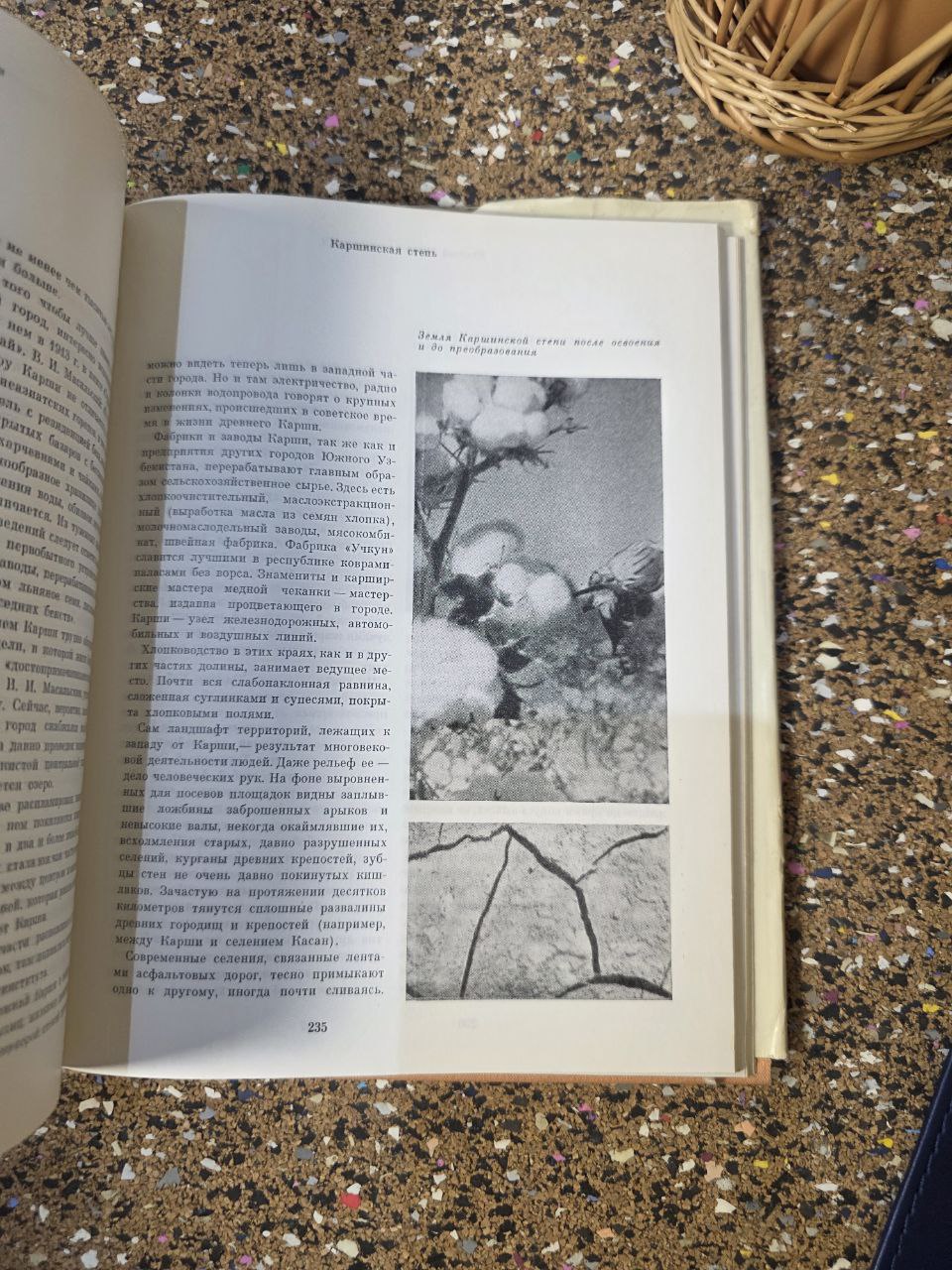 Vintage USSR Book on Uzbekistan «Узбекистан» (Советский Союз)