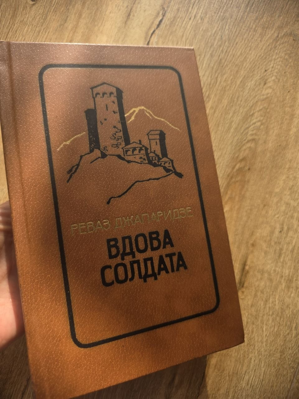 Rare 1984 Soviet Georgian Novel Revaz Dzhaparidze SOLDIER’S WIDOW USSR Book