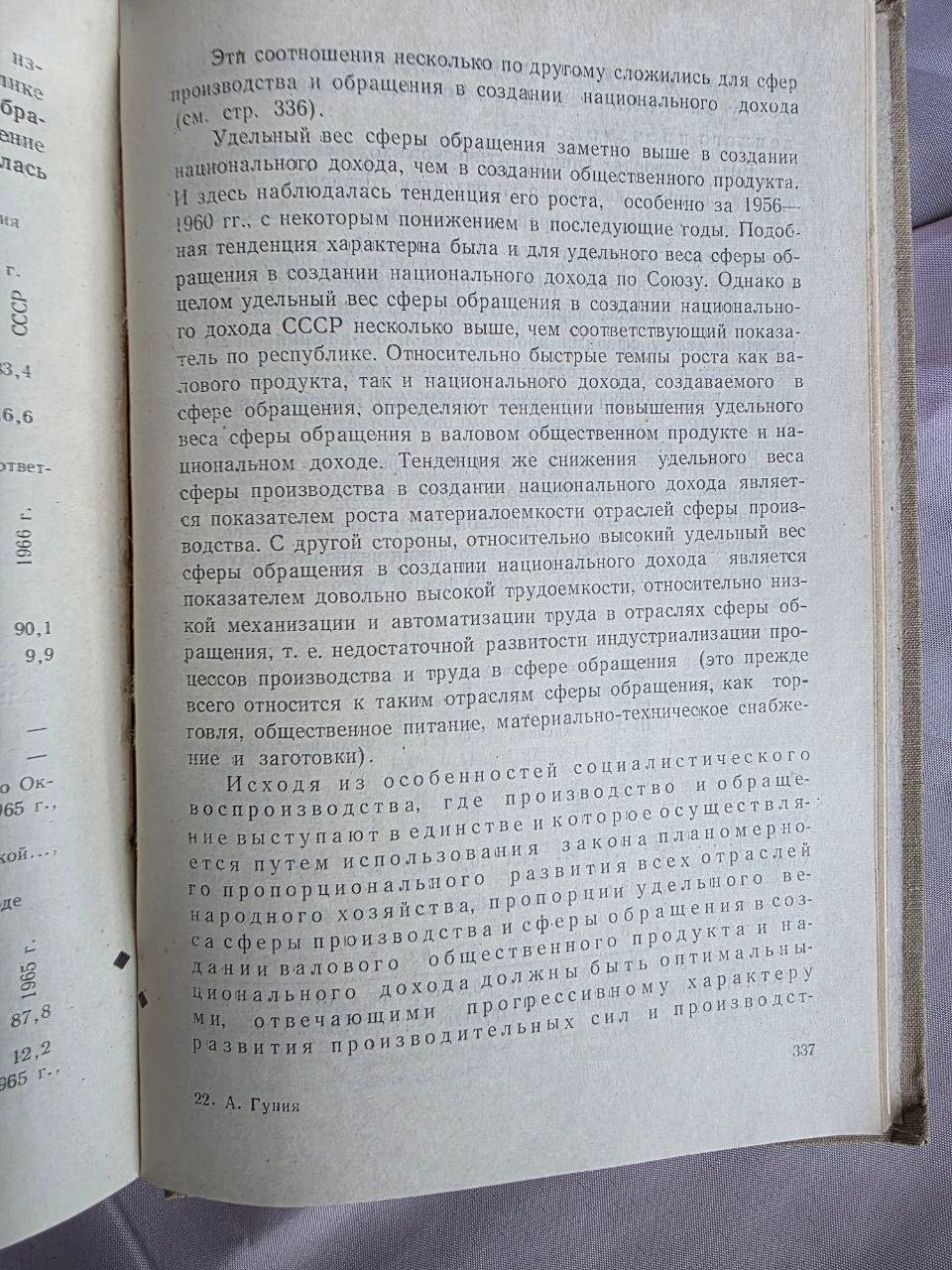 1969 Avtandil Gunia – Soviet Economic Planning of Georgia | Rare Georgian SSR Political Economy Book