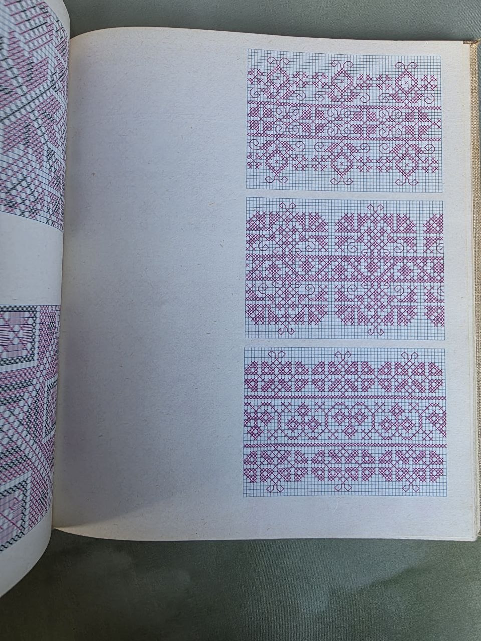 Vintage 1982 Embroidery Pattern Book by Marta Mannova | Russian Edition | Folk Cross-Stitch & Traditional Needlework