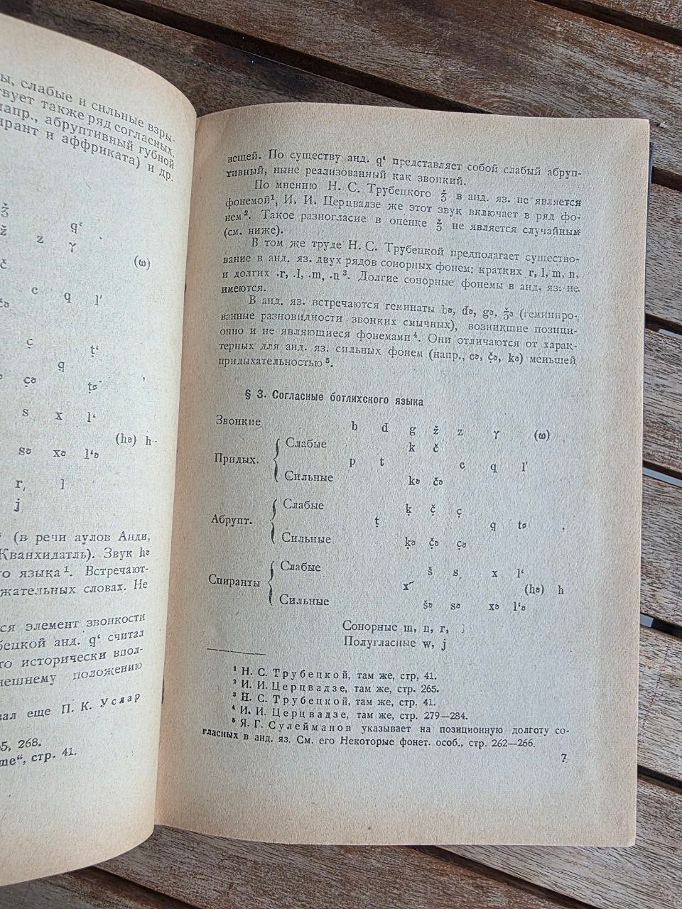 Rare 1964 Soviet Linguistics Book: Consonantism of Andi Languages – T.E. Gudava (Ed. Chikobava) | Tsar to Soviet Books