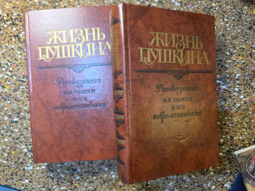 Alexander Pushkin Life 2 Vol Set 1988 Russian Book - Пушкин