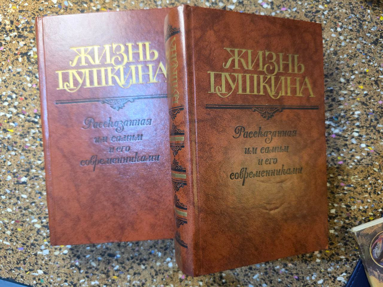 Alexander Pushkin Life 2 Vol Set 1988 Russian Book - Пушкин