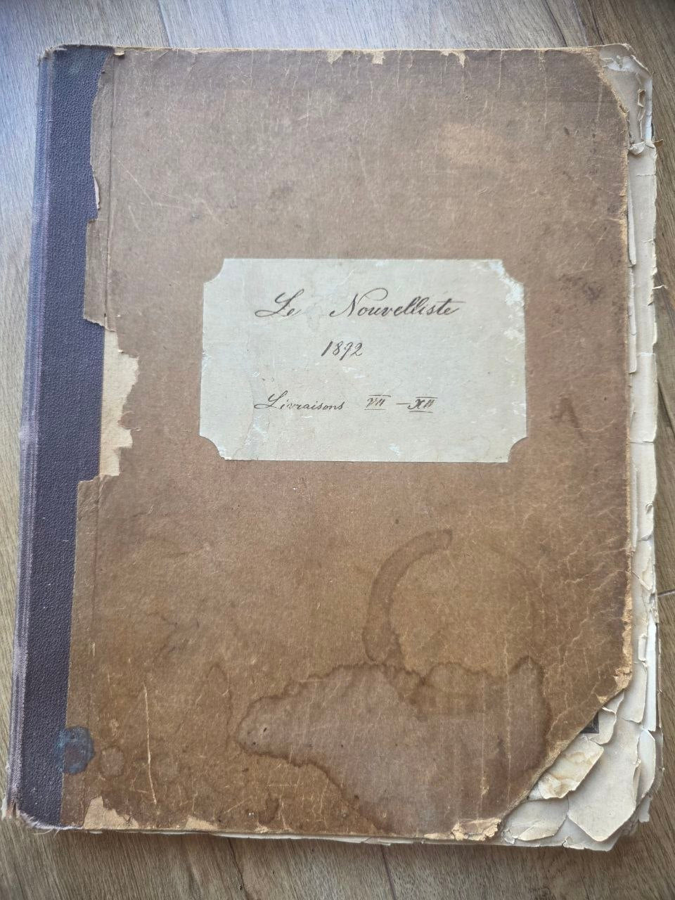 Le Nouvelliste — Imperial Russian Piano Music Journal (1892)