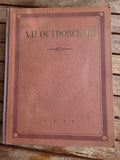 Vintage 1948 Sowjetisches Buch: Alexander Ostrowskij Ausgewählte Werke | Zaristische bis Sowjetische Bücher