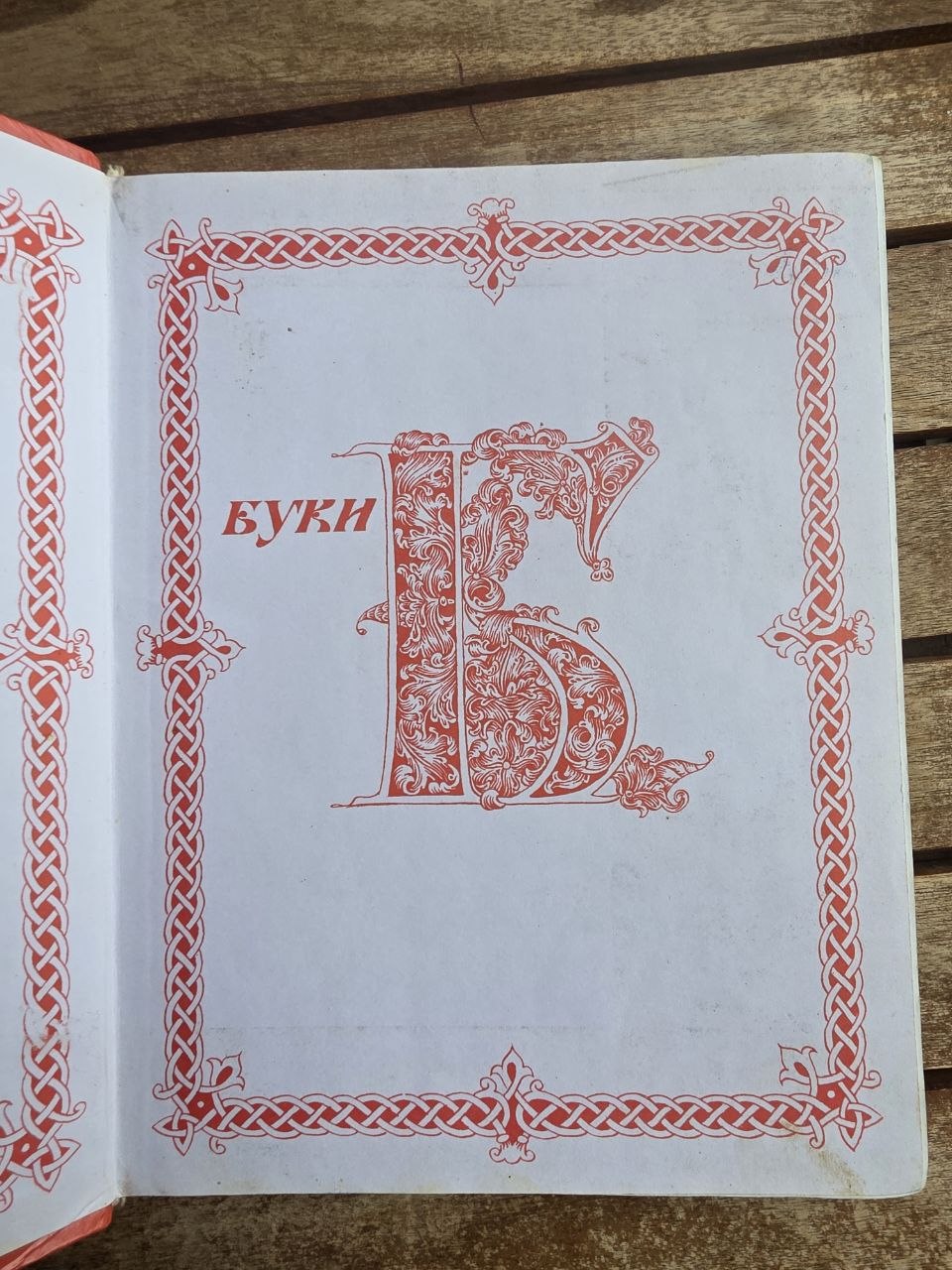2004 Russian Alphabet Book Russkaya Azbuka, Vintage Hardcover Elementary School Textbook, Illustrated Cyrillic Primer Learn Russian Goretsky