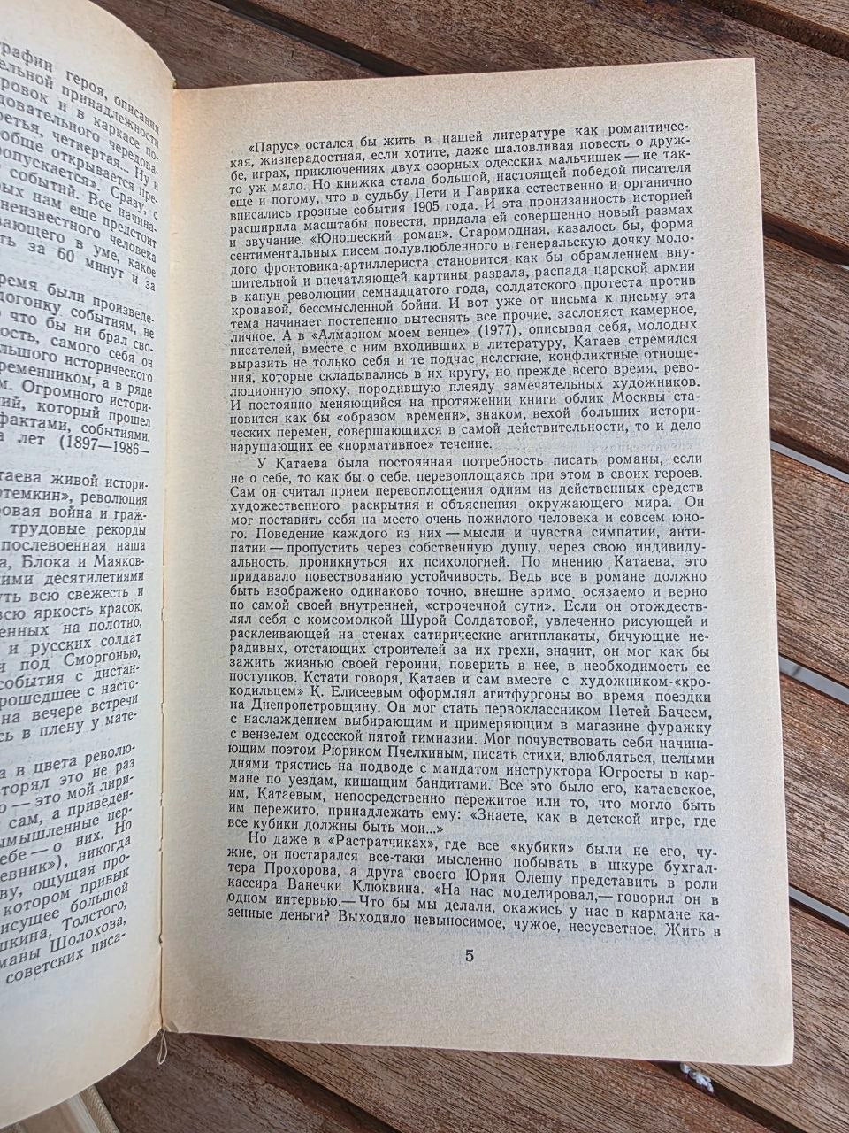 Vintage 1989 Soviet Book: A White Sail Gleams – Valentin Kataev | Tsar to Soviet Books
