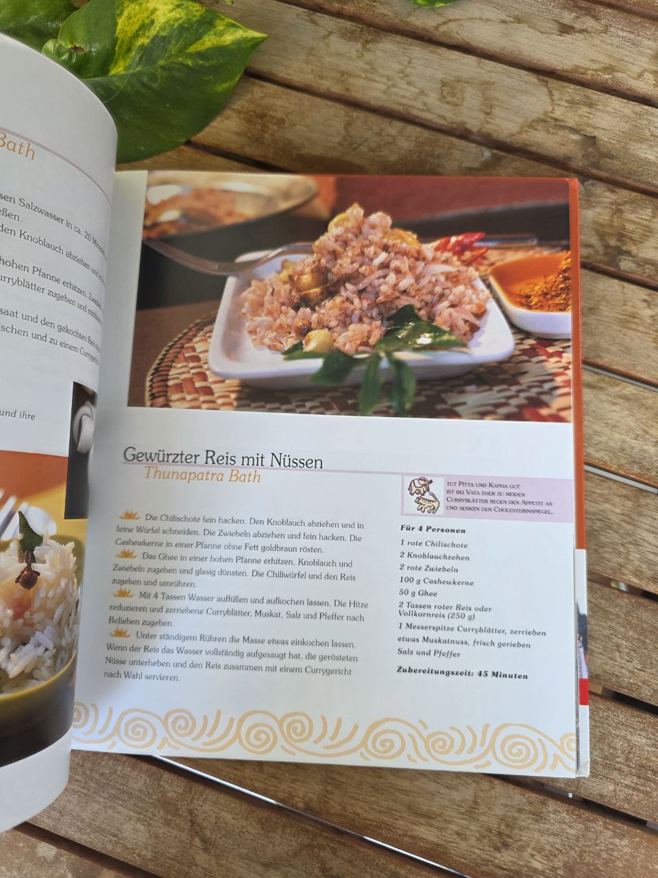 Ayurveda Das Kochbuch by Elisabeth Fünger – German Ayurvedic Cookbook