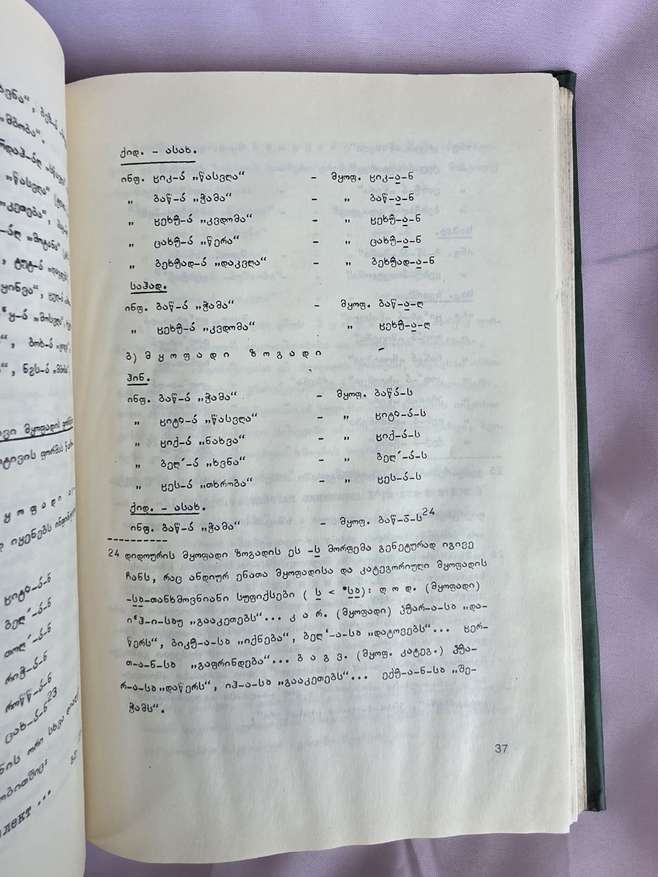 1984 Word Stress in Dido (Tsez) Languages by Elizbar Lomtadze | Rare Soviet Caucasian Linguistics Book