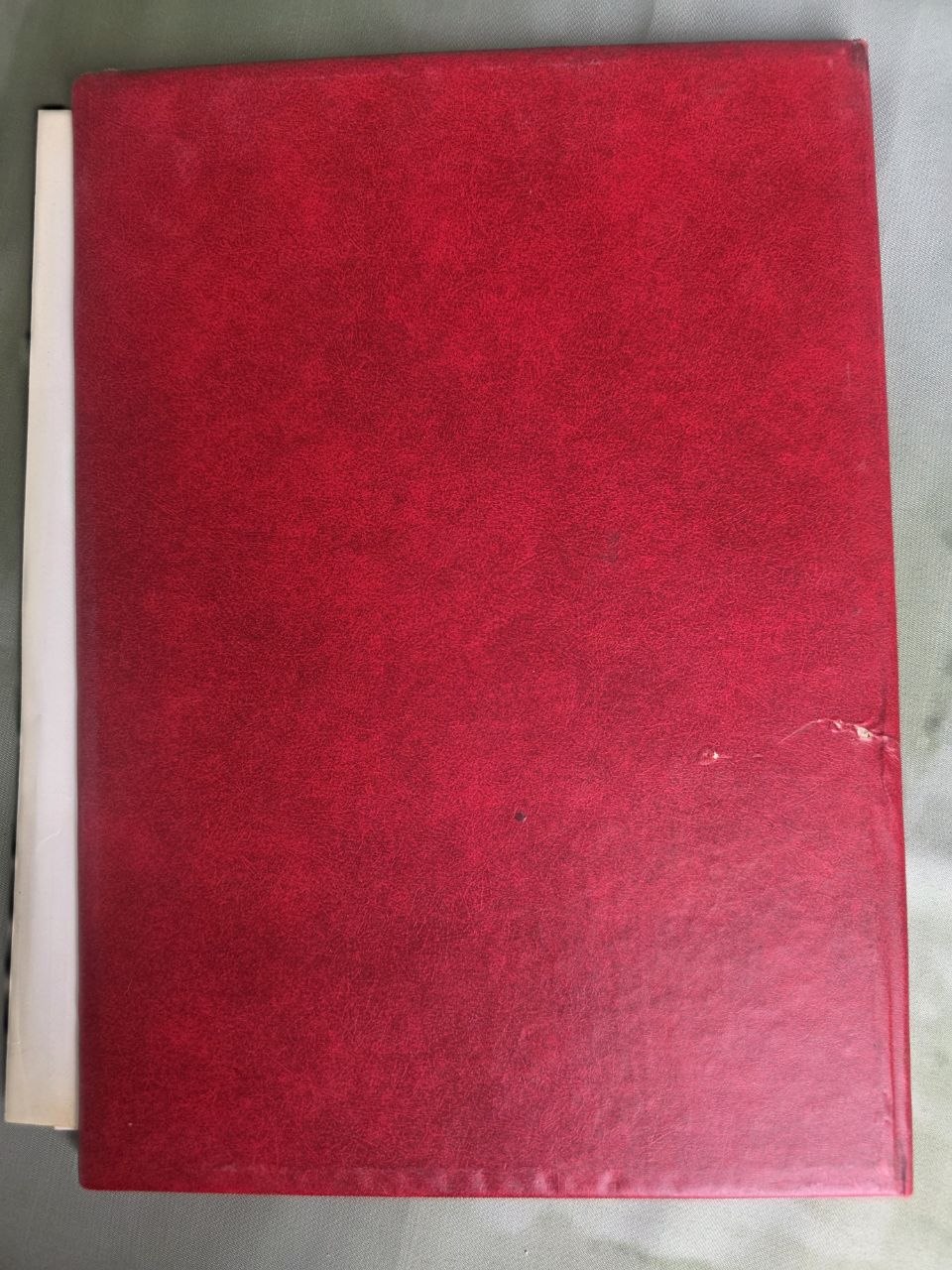 Vintage USSR Award Folder 1986 Soviet Honorary Certificate Lenin Memorabilia Chelyabinsk  Description