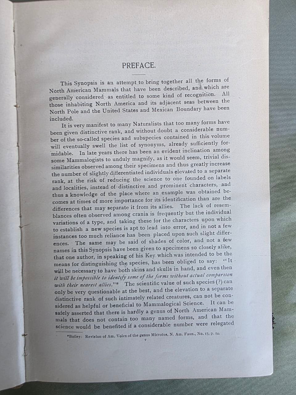 Daniel Giraud Elliot – A Synopsis of the Mammals of North America and the Adjacent Seas (1901) First Edition