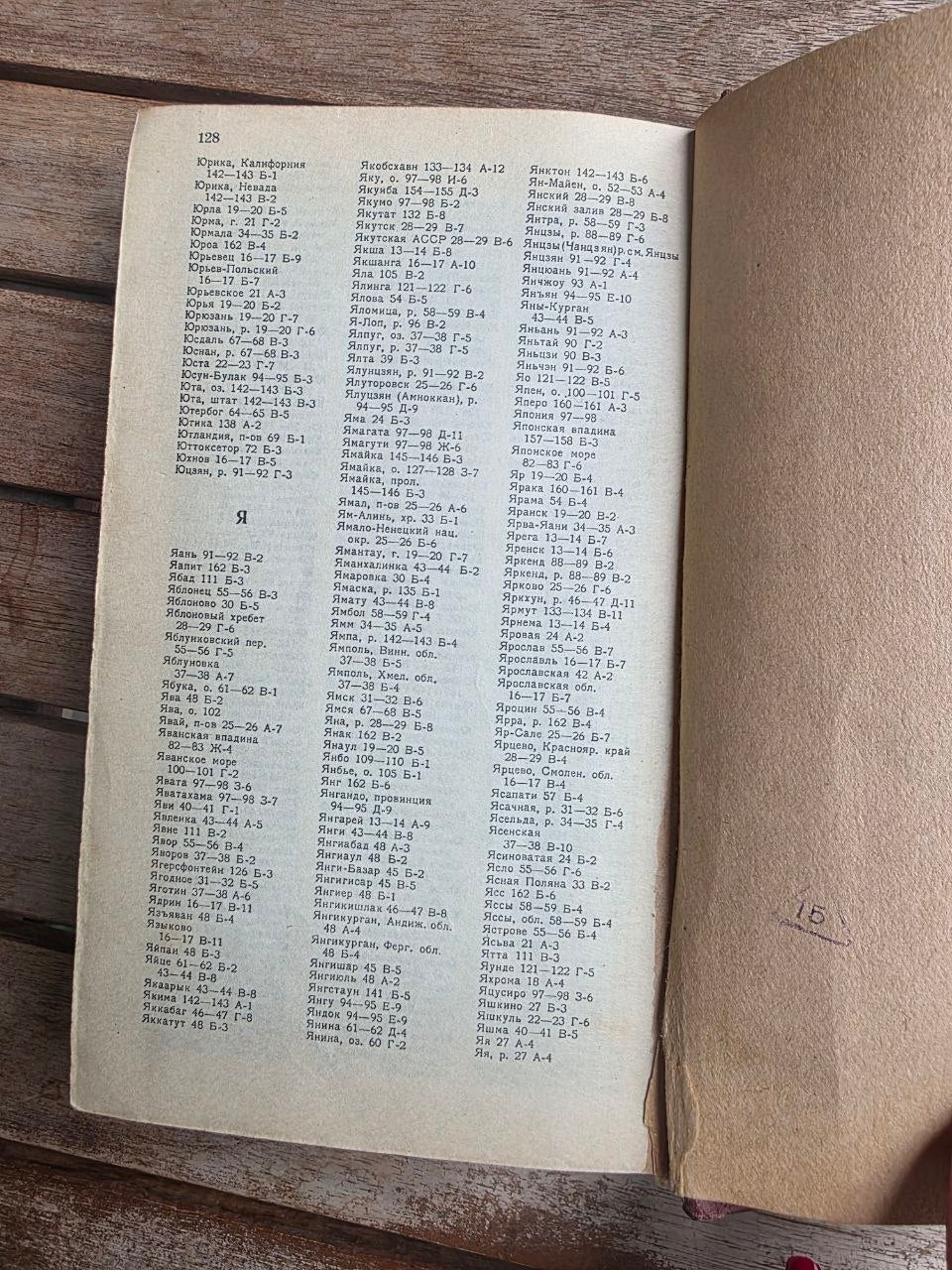Vintage 1963 Soviet Book: Atlas Mira (World Atlas) – GUGK Moscow | Tsar to Soviet Books