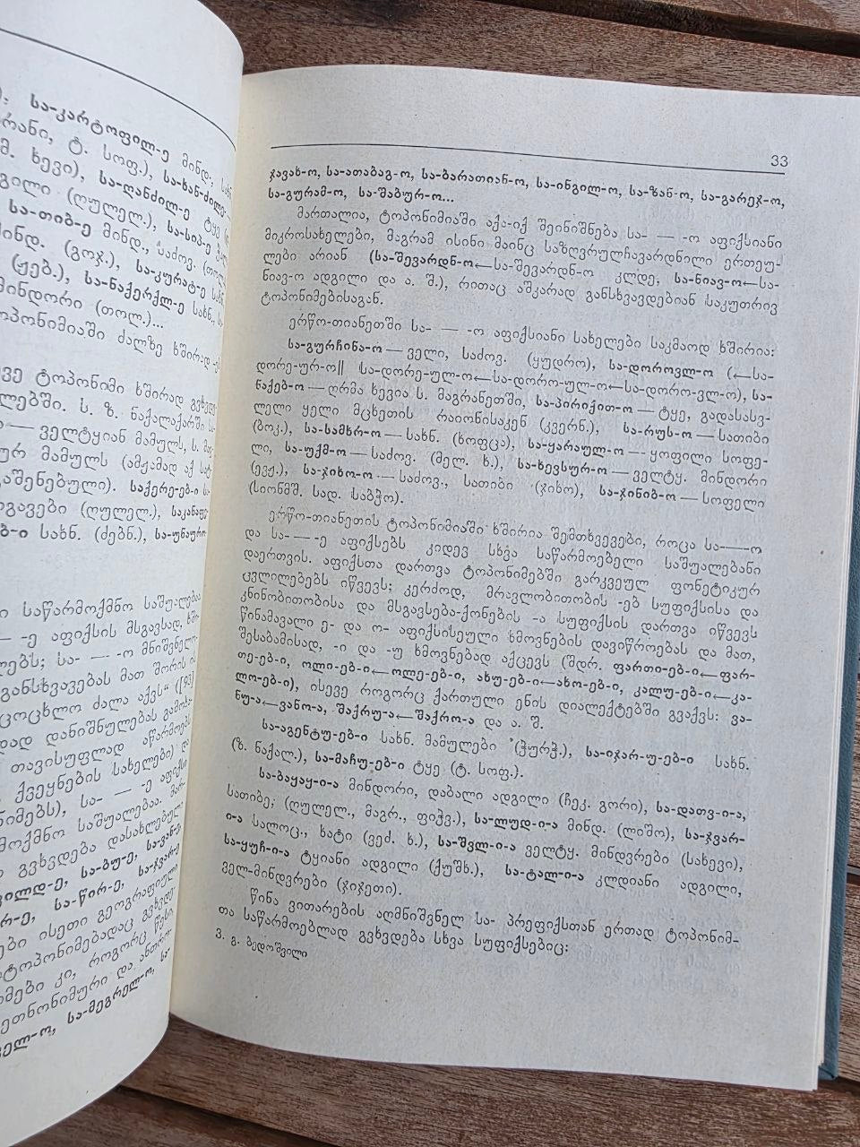 Rare 1980 Soviet Georgian Book: Toponymy of Ertso-Tianeti – Guram Bedoshvili | Tsar to Soviet Books