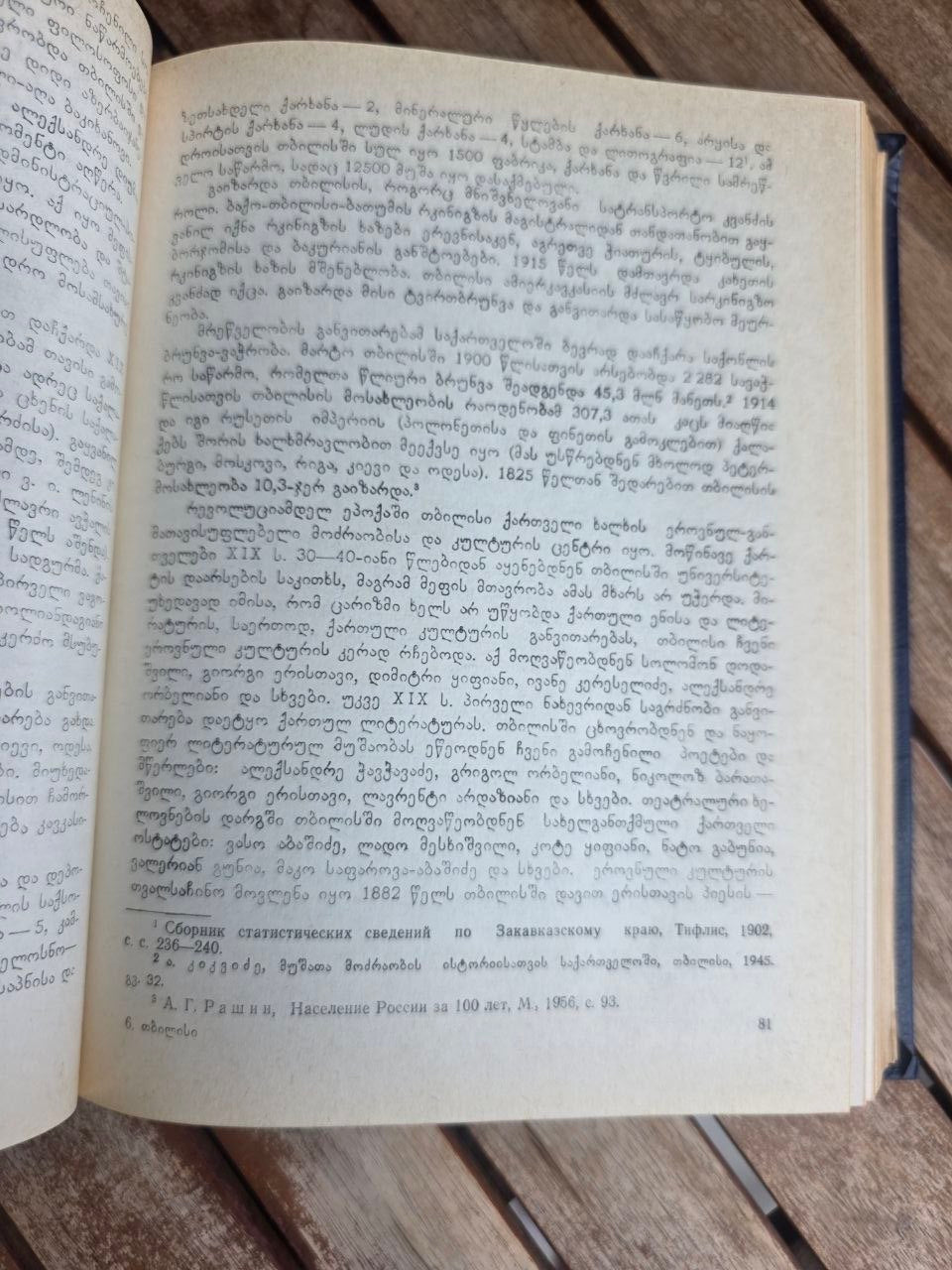 Rare 1989 Soviet Book: Tbilisi Economic-Geographic Study | Tsar to Soviet Books