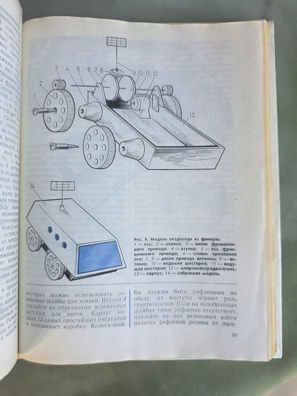 1990 Soviet DIY Scale Modeling Book – For Those Who Love to Craft | Vintage USSR Educational Handbook