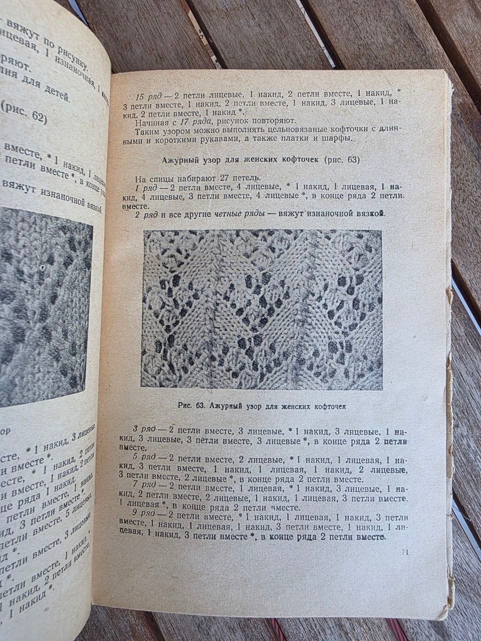 Vintage 1958 Soviet Book: Hand Knitting on Needles – Zubkova | Tsar to Soviet Books