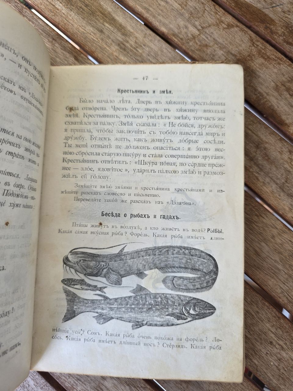 Rare 1908 “Русское Слово” – Russian Language Textbook for Georgian Schools
