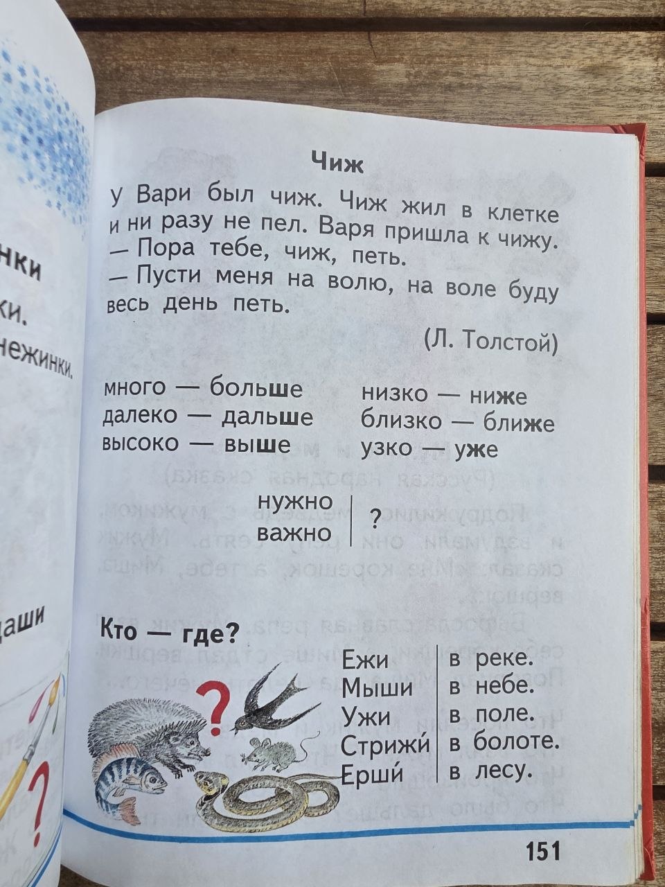 2004 Russian Alphabet Book Russkaya Azbuka, Vintage Hardcover Elementary School Textbook, Illustrated Cyrillic Primer Learn Russian Goretsky