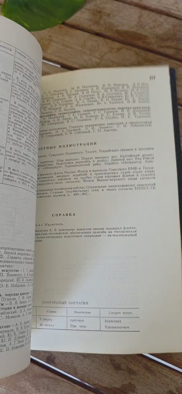 Vintage Soviet Naval Military Dictionary (1990) – Rare USSR Reference Book